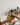 Solid Wood Corner Vanity Table with Integrated Storage Drawers mu - hrszt - dresserMUTUKISPACE