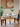 Stone Round Dining Table Set Vintage Solid Wood Luxury Round Table mu - yjxyz - DtableMUTUKISPACE
