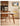 Solid Wood Stone Dining Table White Vintage Rectangular mu - jyybcz - DtableMUTUKISPACE