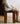 Vintage Genuine Leather Solid Wood Dining Table and Chairs Wabi - Sabi Style mu - xgy - chairMUTUKISPACE