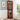 Lighted Corner Glass Curio Cabinet with Tempered Glass Door, Bar Display Cabinet with Adjustable Shelves and Bulb IncludedMUTUKISPACE