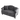 57" Chesterfield Sofa Grey Velvet for Living Room, 2 Seater Sofa Tufted Couch with Rolled Arms and Nailhead for Living Room, Bedroom, Office, Apartment, two pillowsMUTUKISPACE