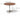 Stone Round Dining Table Set Vintage Solid Wood Luxury Round Table mu - yjxyz - DtableMUTUKISPACE