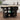 Kitchen Island with Spice Rack, Towel Rack and Extensible Solid Wood Table Top - BlackMUTUKISPACE