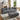 113.5'' Modular Sectiona Corduroy Sofa, Sectional Couches for Living Room U Shaped Sectional Couch with Storage Ottoman, 6 Seats Convertible Sectionals with ChaiseMUTUKISPACE