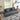 Linen Fabric 3 Seat Sofa with Two End Tables and Two Pillows, Removable Back and Armrest, Morden Style Upholstered 3 - Seat Couch for Living RoomMUTUKISPACE