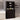 Two - Compartment Tilt - Out Dirty Laundry Basket Tall Bathroom Cabinet with 2 Adjustable Shelves - BlackMUTUKISPACE