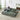 87" Oversized Sectional Lounge Chaise,No Assembly Required,Cloud Plush Loveseat with two Removable Footstool,Fluffy Modern Sleeper Chair for Indoor Living Room BedroomMUTUKISPACE