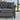 57" Chesterfield Sofa Grey Velvet for Living Room, 2 Seater Sofa Tufted Couch with Rolled Arms and Nailhead for Living Room, Bedroom, Office, Apartment, two pillowsMUTUKISPACE