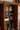 Solid Wood Full - Wall Bookshelf Storage Unit Home Display Cabinet Nordic Vintage Freestanding Bookcase mu - mqsg - chestMUTUKISPACE
