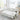 Linen Upholstered Sleeper Sectional Sofa, Shaped Modular Convertible Sofa with Storage Chaise,Side armrests with cup holders,Pull Out Sleep Couch Bed ,USB port on the right,BEIGEMUTUKISPACE