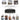 Velvet Sofa for Living Room,Buttons Tufted Square Arm Couch, Modern Couch Upholstered Button and Metal Legs, Sofa Couch for Bedroom, Black Velvet(W834S00022)MUTUKISPACE