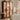 Solid Wood Bookcase with Glass Doors Floor Standing Dustproof Storage mu - dnesg - BookshelfMUTUKISPACE