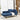 Convertible Futon Sofa Bed, Comfy Loveseat Sleeper Sofa with Adjustable Armrest, Strengthen Wood, Thick Padded Cushion, Small 2 Seater Couch for Living Room, Bedroom, NavyMUTUKISPACE