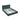 Modern Queen Size Upholstered Bed with Headboard, Comfortable Green and Blue Fabric Platform Bed FrameMUTUKISPACE