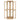 Lighted Glass Display Cabinet with Wood Frame – Curio and Wine Storage Cabinet for Living Room or Kitchen, Light Oak FinishMUTUKISPACE