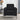 Sofa Chair,with Square Arms and Tight Back ,Corduroy BlackMUTUKISPACE