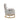 Welike 27.6"W Modern Accent High Backrest Living Room Lounge Arm Rocking Chair, Two Side Pocket ,Teddy White (Ivory)MUTUKISPACE