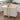 Kitchen Island with Spice Rack, Towel Rack and Extensible Solid Wood Table Top - WhiteMUTUKISPACE