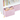 Kids bookcase with Collapsible Fabric Drawers, Children's Book Display, Toy Storage Cabinet Organizer, White/PinkMUTUKISPACE