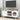 Living Room White TV Stand with Drawers and Open Shelves, A Cabinet with Glass Doors for StorageMUTUKISPACE