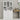 Two - Compartment Tilt - Out Dirty Laundry Basket Tall Bathroom Cabinet with 2 Adjustable Shelves - WhiteMUTUKISPACE