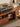 Vintage Solid Wood Sliding Door TV Stand High - Legged Living Room Furniture mu - njdsg - chestMUTUKISPACE