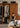 Vintage Solid Wood Sliding Door Wardrobe Closet mu - xkyg - closetMUTUKISPACE