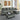 Sectional 3 - Seaters Sofa ,Double - sided multi - functional footstool, storage mat , Non - slip leg, two pillows, Velvet, Light greyMUTUKISPACE