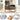 Welike 27.6"W Modern Accent High Backrest Living Room Lounge Arm Rocking Chair, Two Side Pocket(W83453338)MUTUKISPACE