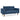 Convertible Futon Sofa Bed, Comfy Loveseat Sleeper Sofa with Adjustable Armrest, Strengthen Wood, Thick Padded Cushion, Small 2 Seater Couch for Living Room, Bedroom, NavyMUTUKISPACE