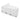 L shape Modular Sectional Sofa,DIY Combination,includes Three Single Chair ,Two Corner and Two Ottoman,Ivory ChenilleMUTUKISPACE