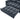 Loveseats Sofa Bed with Pull - out Bed,Adjsutable Back,Blue+ GreyMUTUKISPACE