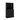 Two - Compartment Tilt - Out Dirty Laundry Basket Tall Bathroom Cabinet with 2 Adjustable Shelves - BlackMUTUKISPACE