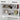 Farmhouse Buffet Cabinet Storage Sideboard with 3 Drawers and 3 Doors for Dining Living Room Kitchen Cupboard - WhiteMUTUKISPACE