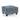 L shape Modular Sectional Sofa,DIY Combination,includes Three Single Chair ,Two Corner and Two Ottoman,Navy BlueMUTUKISPACE