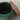 Round Storage Ottoman, 2 in 1 Function, Work as End table and Ottoman,with small seat,Green(25"x25"x14.7")MUTUKISPACE
