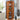 72" Oak Corner Pantry Cabinet with 8 Doors, Farmhouse Kitchen Storage Cabinet with Adjustable Shelves, Freestanding Bookshelf for Bathroom or Living RoomMUTUKISPACE