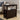 End Table Narrow Nightstand With Two Drawers And Open Shelf - BrownMUTUKISPACE