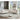3 - seater + 2 - seater Combination Sofa Tufted Couch with Rolled Arms and Nailhead for Living Room, Bedroom, Office, Apartment, four pillowsMUTUKISPACE