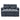 Loveseats Sofa Bed with Pull - out Bed,Adjsutable Back,Blue+ GreyMUTUKISPACE