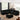 6 - Seats Modular L - Shaped Sectional Sofa with Ottoman,10 Pillows, Oversized Upholstered Couch w/Removabled Down - Filled Seat Cushion for Living Room, Chenille BlackMUTUKISPACE