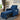 3 - in - 1 Convertible Futon Sofa Bed with Adjustable Backrest, Single Sofa Bed with Pull Out Sleeper, Convertible Futon Chair for Living Room, Side Bag and 1 Lumbar Pillow,NavyMUTUKISPACE