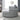 Welike Swivel Accent Barrel Modern Grey Sofa Lounge Club Big Round Chair with Storage Ottoman Linen Fabric for Living Room Hotel with PillowsMUTUKISPACE