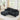 Corduroy Tufted Upholstered Sleeper Sectional Sofa, L - Shaped Modular Convertible Sofa , BlackMUTUKISPACE