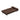 Sofa Bed with Armrest two holders WOOD FRAME, STAINLESS LEG, FUTON BROWN PVCMUTUKISPACE
