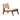 Corduroy Solid Wood Lounge Chair Natural Wood mu - yrxxy - chairMUTUKISPACE