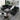 Corner Sofa for Modular Sectional,Black Velvet (31.5"x31.5"x36.5")MUTUKISPACE