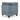 L shape Modular Sectional Sofa,DIY Combination,includes Three Single Chair and Three Corner ,Navy ChenilleMUTUKISPACE