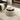 Round Storage Ottoman, 2 in 1 Function, Work as End table and Ottoman, Grey (25.5"x25.5"x14.5")MUTUKISPACE
